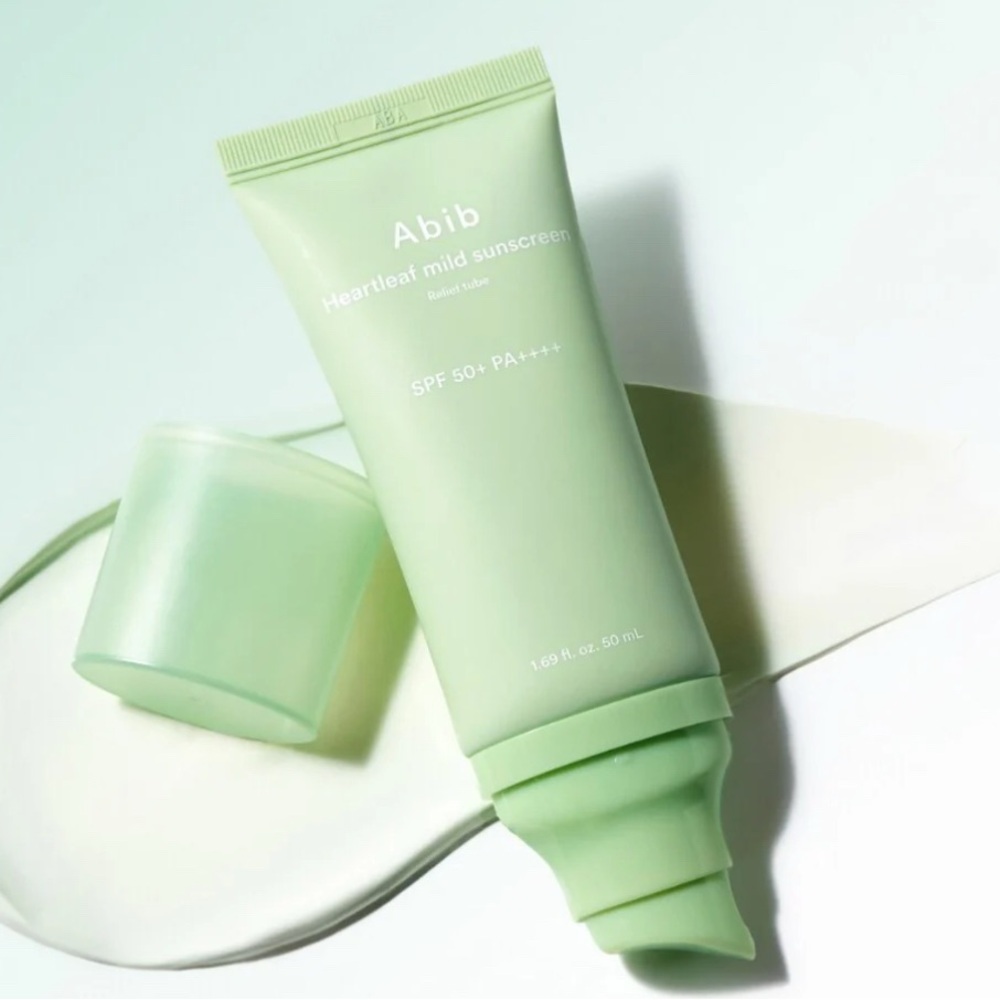 Heartleaf Mild Sunscreen - Soothing Green